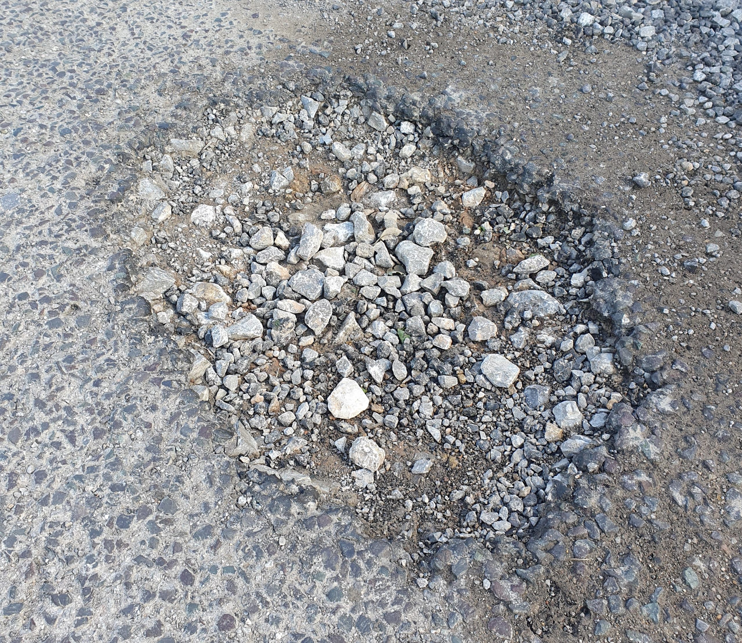 Severn Road Pothole
